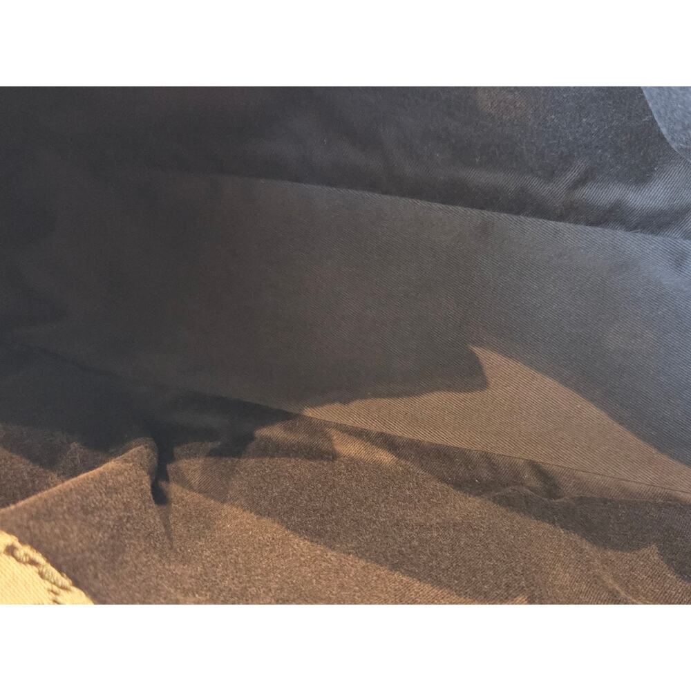 Gucci GG Canvas Supreme Tote Bag w/ Pouch Beige Brown Leather Shoulder - Picture 10 of 15